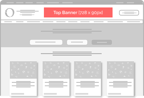 Top Banner Advertisment Type